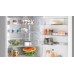 Bosch Serie 6 Volně stojící chladnička s mrazákem dole 203 x 70 cm matná ocel KGN49AICT