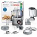 Bosch Food processor, MultiTalent 8, 1250 W, Černá, Brushed stainless steel MC812M844