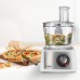 Bosch Food processor, MultiTalent 8, 1250 W, bílá, Brushed stainless steel MC812S814