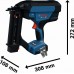 BOSCH GNH18V-50-2M PROFESSIONAL Akumulátorová kolářská hřebíkovačka, L-BOXX 0601482C01