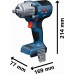 BOSCH GDS18V-450H PROFESSIONAL Akumulátorový rázový utahovák 06019K4200