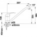 BLANCO set FLEX MINI dřez nerez 780 x 435 mm + DARAS baterie chrom