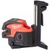 Milwaukee M12 CLL4P-0C Kombinovaný křížový liniový 4-bodový laser, bez aku, kufr 4933479202