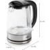 DOMO Rychlovarná konvice - skleněná, 1,7l DO9266WK