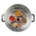 DOMO Zavařovací hrnec nerezový s LCD - 2 otvory - plast kohout (27 l / 2000W) DO42328PC