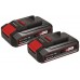 Einhell 2x 18V 2,5Ah PXC-Twinpack CB Baterie 4511524