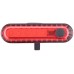 EXTOL LIGHT světlo červené na kolo 30lm, USB nabíjení 43138