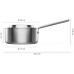 Fiskars Norden ocelový rendlík 2,5L 1067638