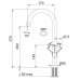 Franke FP 0408.031 dřezová baterie chrom 115.0290.408