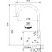 Franke FS 2838.901 MARIS SLIM Dřezová baterie, bez sprchy, Matná černá 115.0728.386