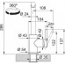 Franke FS 3235.084 LINA SMART Kuchyňská baterie, Šedý kámen 115.0728.486