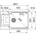 Franke Urban UBG 611-78 BB, 780 x 500 mm, fragranitový dřez, sahara 114.0700.107