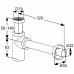 KLUDI designový sifon lahvový G 1 1/4" chrom 1002005-00