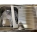 BAZAR Franke Neptun NEX 611/2, 860x510 mm, nerezový dřez 101.0120.271 OHNUTÝ ROH!!