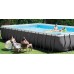 INTEX Ultra Rectangular Frame Pools Set Bazén 975 x 488 x 132 cm 26374GN