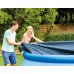 INTEX Easy Pool Krycí plachta pro bazény 396 cm 28026
