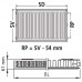 Kermi Therm X2 Profil-kompakt deskový radiátor 11 600 / 1400 FK0110614