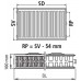 Kermi Therm Profil-Kompakt deskový radiátor 22 200 / 1000 FK0220201001NXK