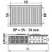 Kermi Therm Profil-Kompakt deskový radiátor 33 200 / 1600 FK0330201601NXK