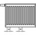 Kermi X2 Profil-Vplus deskový radiátor 22 400 / 800 FTP220400801R1K
