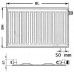 Kermi Therm X2 Profil-V deskový radiátor 10 750 / 600 FTV100750601R1K