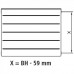 Kermi Therm X2 LINE-K kompaktní deskový radiátor 10 905 x 605 PLK100900601N1K