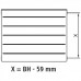 Kermi Therm X2 LINE-K kompaktní deskový radiátor 22 205 x 605 PLK220200601NXK