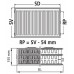 Kermi Therm X2 Profil-kompakt deskový radiátor 33 400 / 1000 FK0330410