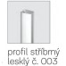 KOLO First pevná boční stěna 90 cm, čiré ZSKX90222003