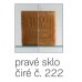 KOLO First pevná boční stěna 90 cm, čiré ZSKX90222003