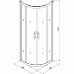 KOLO Geo-6 čtvrtkruhový sprchový kout 90x90 cm, posuvné dveře, čiré/stříbro, část 2/2 GKPG90R22003B