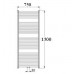 KORADO KORALUX RONDO Exclusive - M Koupelnový radiátor KRXM 1500.750 chrom KRX15000750M27