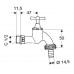 SCHELL Zahradní ventil 1/2" matný 034050399