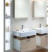 KOLO Twins zrcadlo 60x60x7 cm wenge 88302