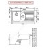 Franke Logica LLX 651/2, 1000x500 mm, nerezový dřez 101.0120.189