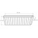 PLASTKON Samozavlažovací truhlík Smart Systém Extra Line 50 cm terakota