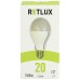 RETLUX RLL 325 A67 E27 žárovka 20W DL 50004812