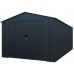 Riwall PRO RMCG 20x10 Anthracite - garáž 6 x 3 m se sedlovou střechou antracit CG-K2010