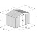 Riwall PRO RMSA 8x10 Anthracite - zahradní domek kovový 3 x 2,4 m SD-X0810-H170C-A