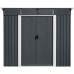 Riwall RMSP 9x8 Anthracite LUX - zahradní domek kovový 2,4 x 2,8 m T-PS0908-A