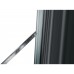 Riwall RMWS 3x9 Anthracite - přístřešek na dřevo s kůlnou 2,7 x 1,6 m WS-XDB-E-A