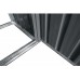 Riwall RMWS 3x9 Anthracite - přístřešek na dřevo s kůlnou 2,7 x 1,6 m WS-XDB-E-A