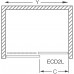 ROLTECHNIK Sprchové dveře posuvné pro instalaci do niky ECD2P/1300 černý elox/transparent 565-130000P-05-02
