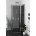 ROLTECHNIK Sprchové dveře jednokřídlé s pevnou částí LZDO1/800 brillant/transparent 226-8000000-00-02