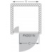 ROLTECHNIK Sprchové dveře jednokřídlé PXDO1N/900 brillant/transparent 525-9000000-00-02
