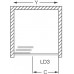 ROLTECHNIK Sprchové dveře skládací LD3/950 bílá/damp 215-9500000-04-04