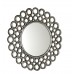 CERCLE zrcadlo v rámu, 80x80cm, stříbrná IN138
