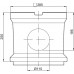 ACO GalaPoint nástavba 28,5 x 28,5 x 25 cm pro dvorní vpust 02716