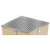 ACO Self Nerezový rošt 250 x 250 mm pro dvorní vpust s podélnými pruty 37273