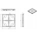 ACO Self Vario 2.0 Vana 60 x 60 cm, H80, polymerbeton/PP 3003043